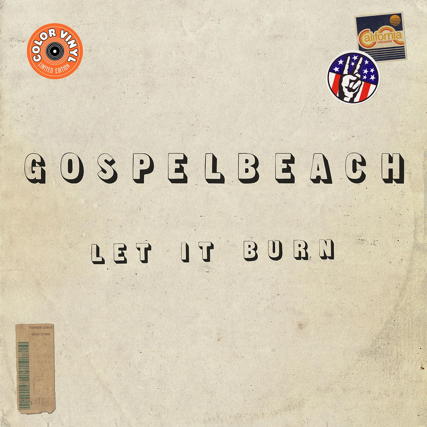 GospelbeacH Let it Burn (CLEAR GREEN VINYL)