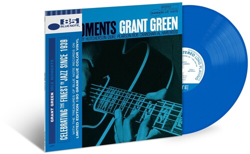 Grant Green Idle Moments (Indie Exclusive, Limited Edition,180 Gram Blue Colored Vinyl)