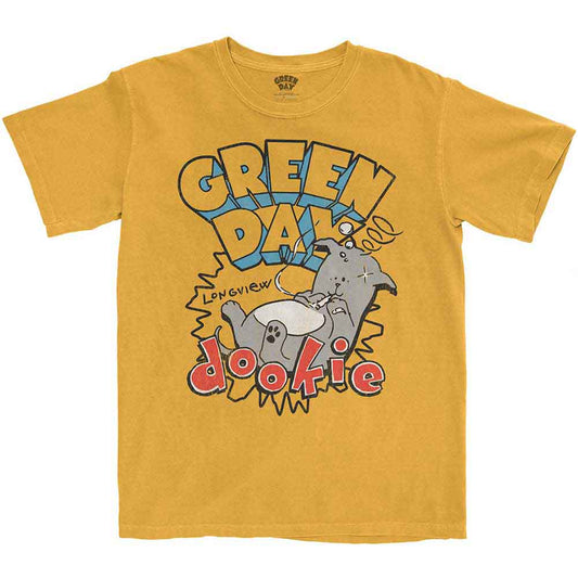 Green Day Dookie Longview Orange