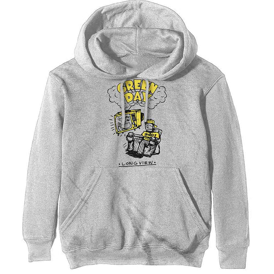 Green Day Longview Doodle White