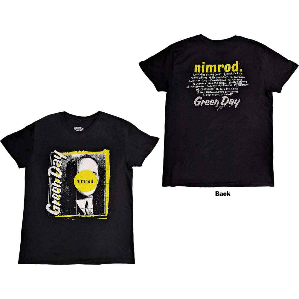 Green Day Nimrod Tracklist Black