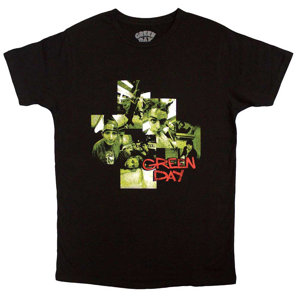 Green Day Photo Montage Black