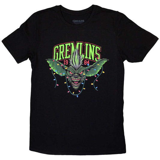 Gremlins Stripe 1984 Xmas Lights Black