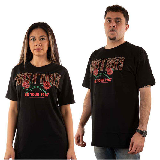 Guns N' Roses 87 Tour Black