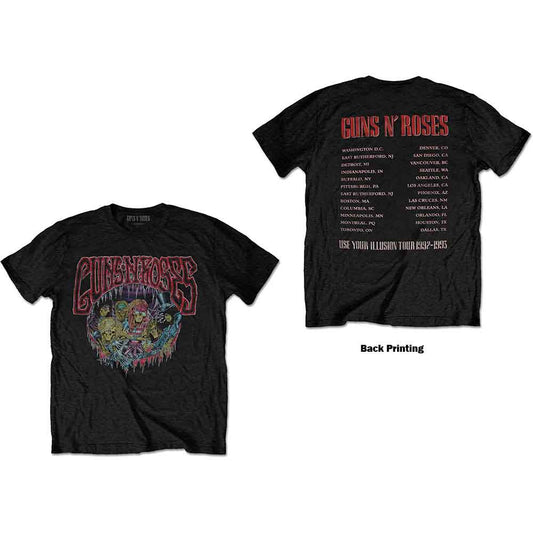 Guns N' Roses Illusion Tour Black