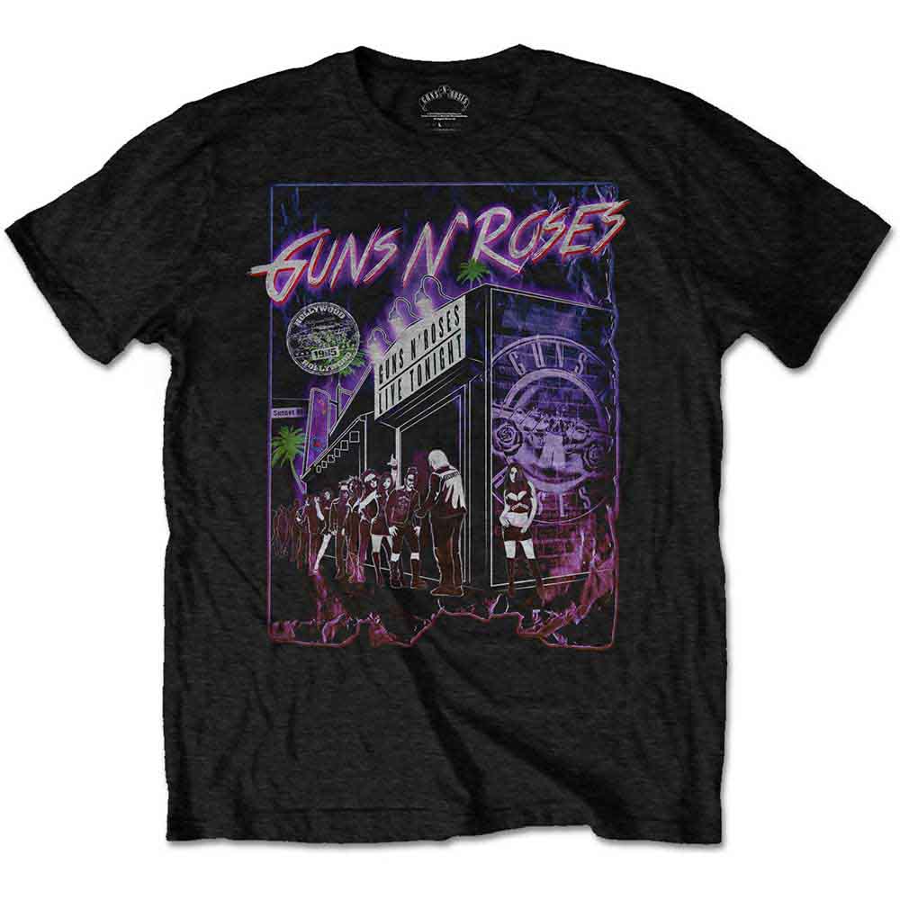 Guns N' Roses Sunset Boulevard Black