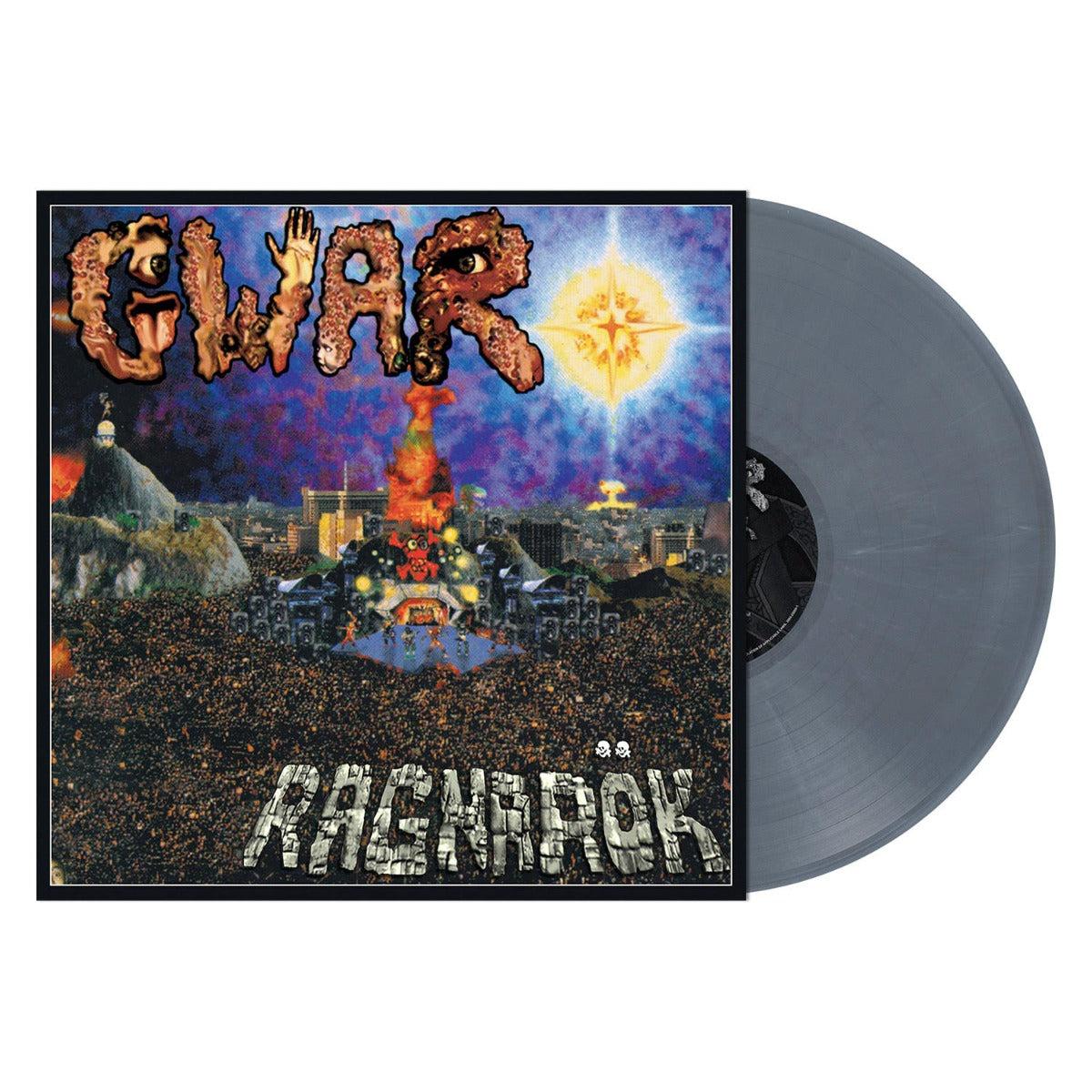GWAR Ragnarok (Grey And White Marble Colored Vinyl)