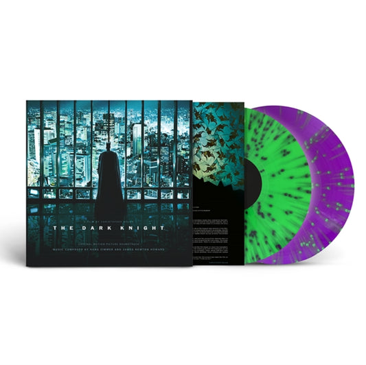 Hans Zimmer & James Newton Howard The Dark Knight (Original Soundtrack) (Colored Vinyl, Green, Violet, Brick & Mortar Exclusive) (2 Lp's)