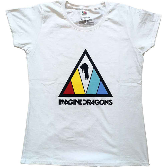 Imagine Dragons Triangle Logo White
