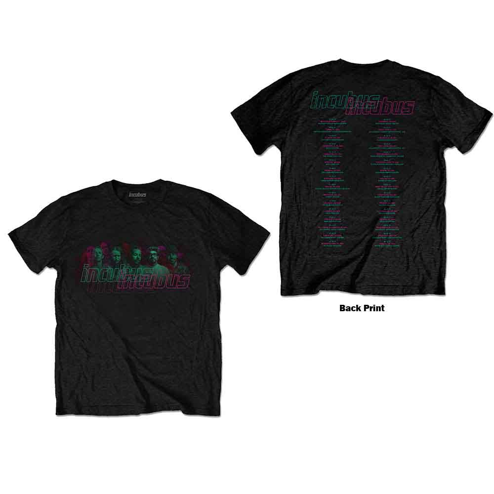 Incubus 17 Tour Black