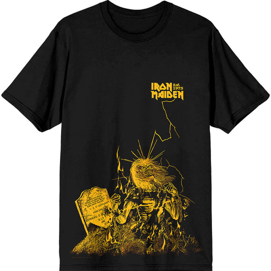 Iron Maiden Est.1975 Life After Death Lightning Black