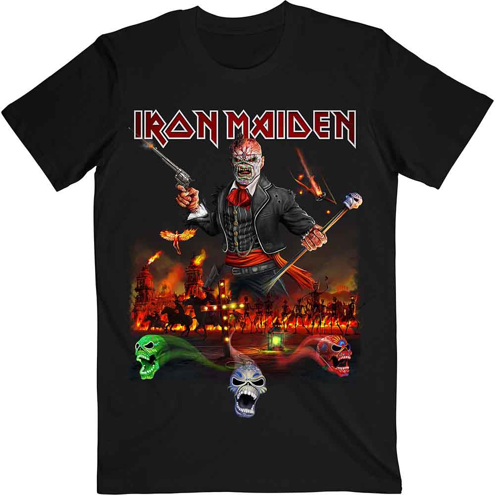 Iron Maiden Legacy of the Beast Live Album Black