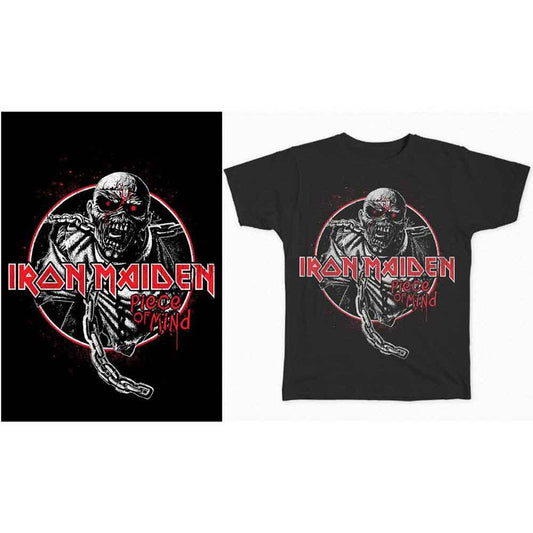Iron Maiden Piece of Mind Circle Black