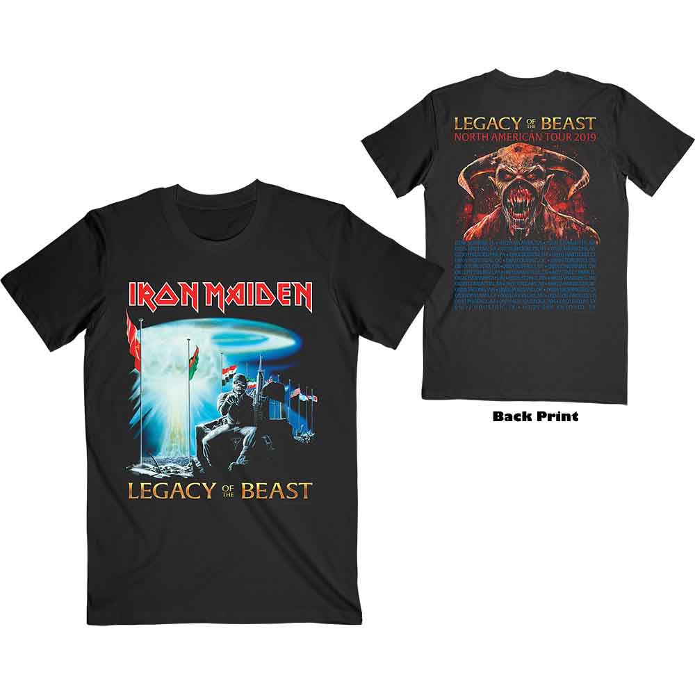 Iron Maiden Two Minutes to Midnight Black