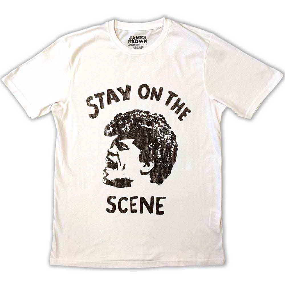 James Brown Stay On The Scene White
