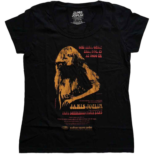 Janis Joplin Madison Square Garden Black