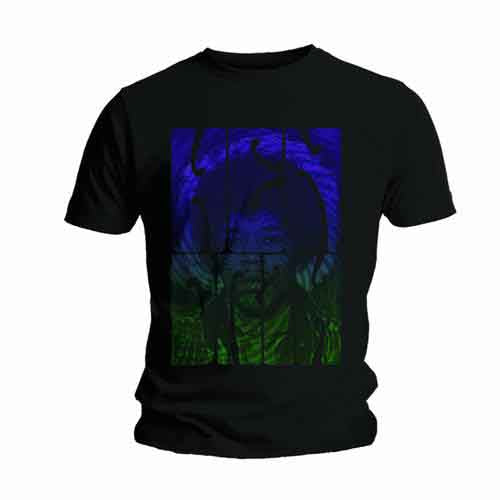 Jimi Hendrix Swirly Text Black