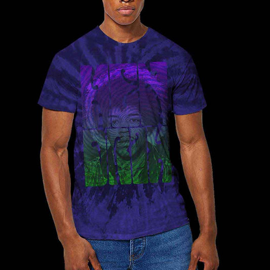 Jimi Hendrix Swirly Text Blue