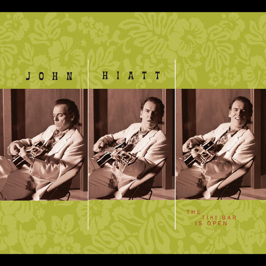 John Hiatt The Tiki Bar Is Open (TRANSPARENT GREEN VINYL)