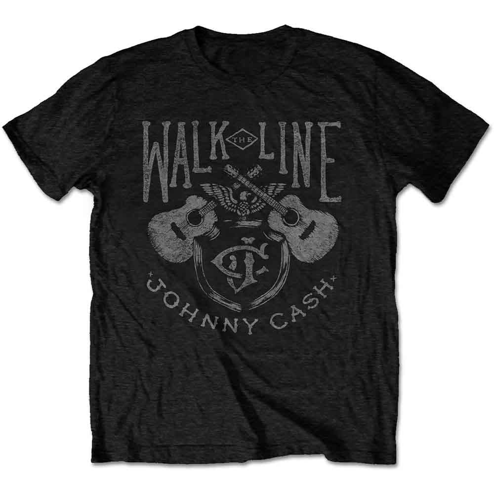 Johnny Cash Walk The Line Black