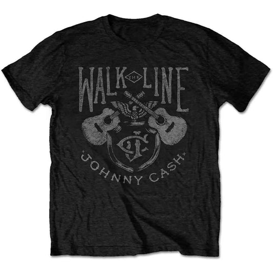 Johnny Cash Walk The Line Black
