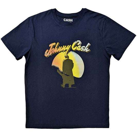 Johnny Cash Walking Guitar Blue