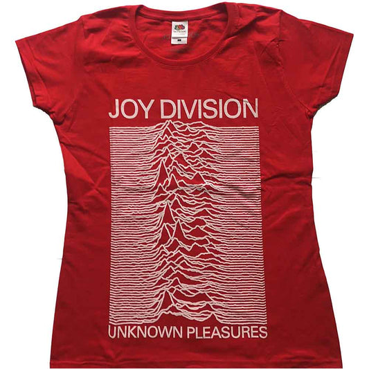 Joy Division Unknown Pleasures Red