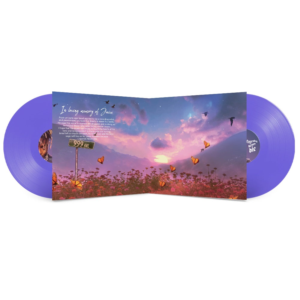 Juice Wrld Legends Never Die (5 Year Anniversary) [Eternal Purple 2Lp]
