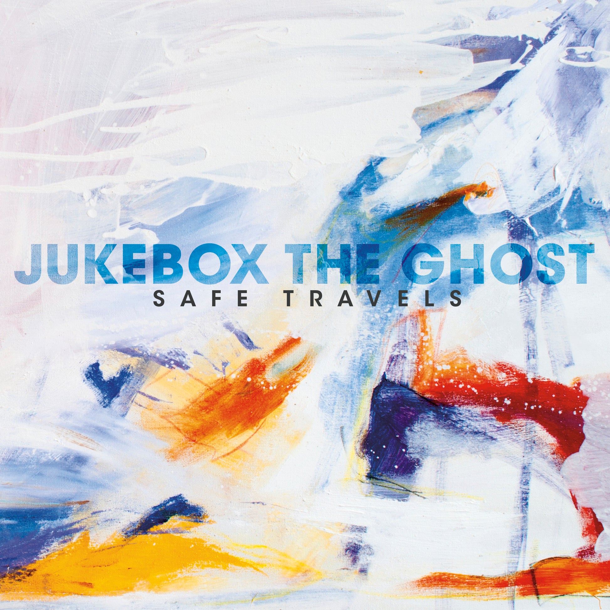 Jukebox The Ghost Safe Travels (10th Anniversary Edition) (WHITE, RED, ORANGE & BLUE SPLATTER VINYL)