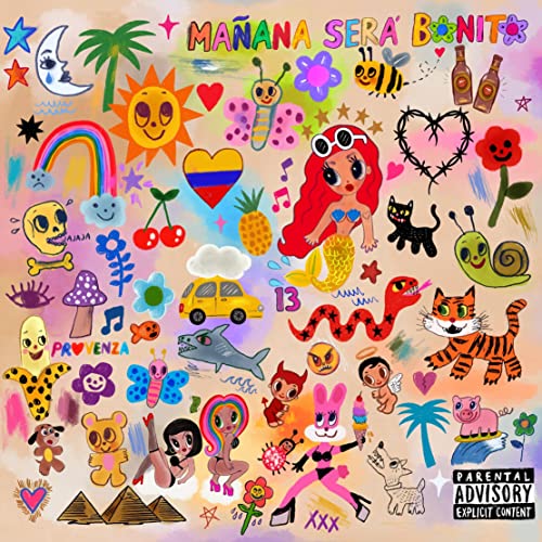 KAROL G Manana Sera Bonito [Explicit Content] (180 Gram Vinyl, Clear Vinyl) (2 Lp's)