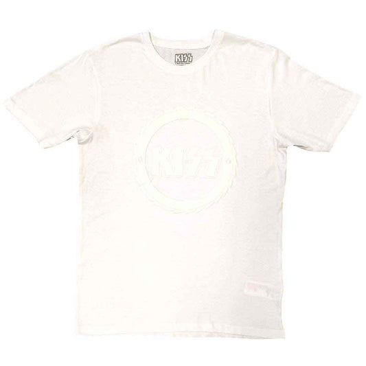 Kiss Buzzsaw Logo White