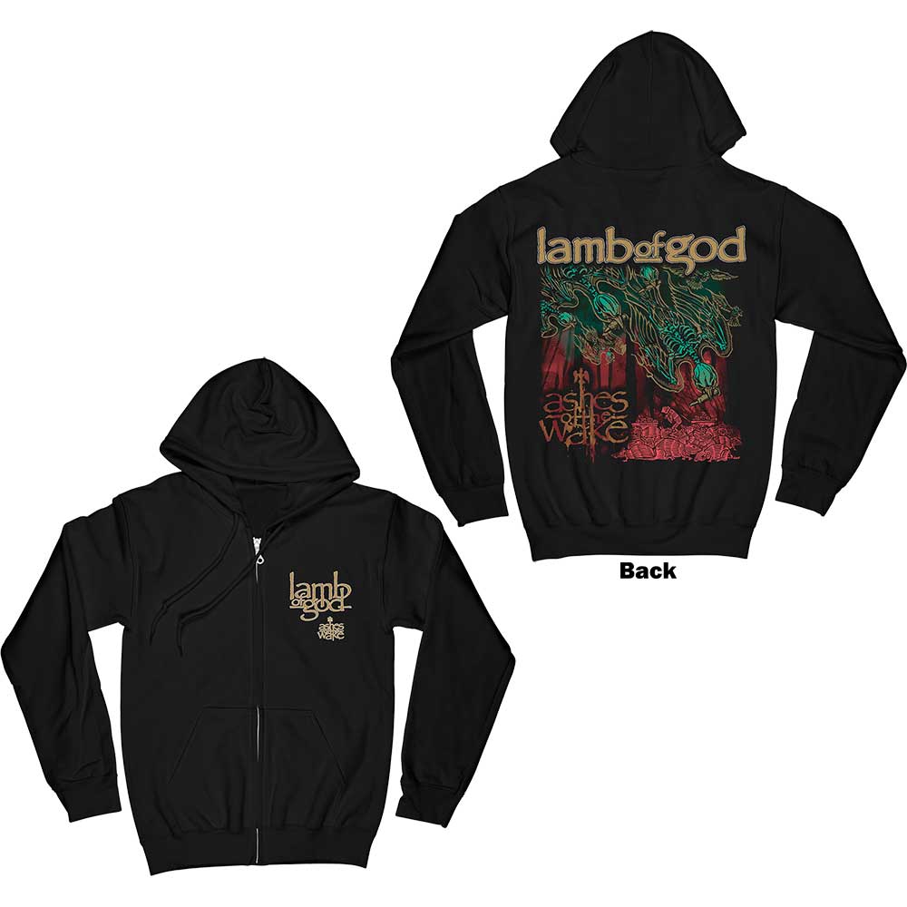 Lamb Of God Ashes of the Wake Album Cover Black