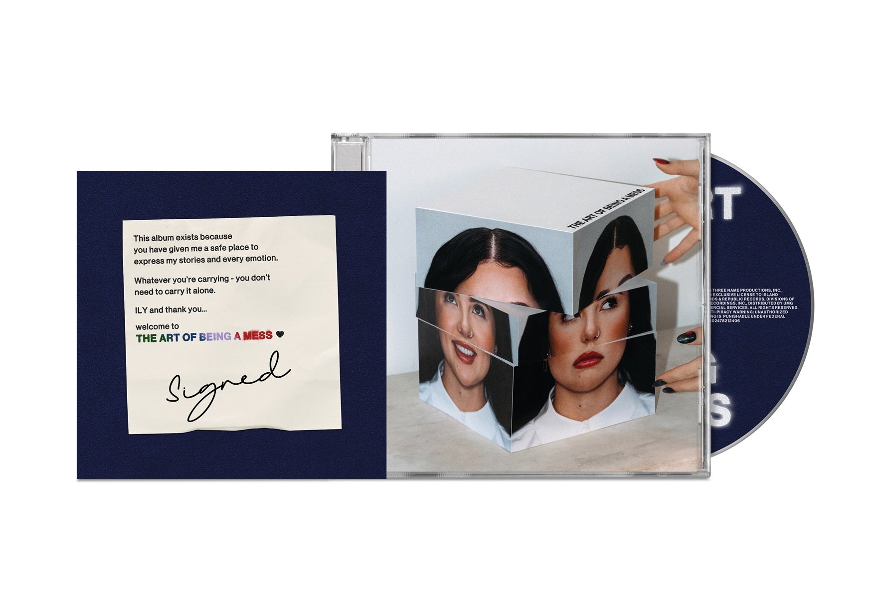 Lauren Spencer Smith The Art Of Being A Mess [Signed Insert CD]
