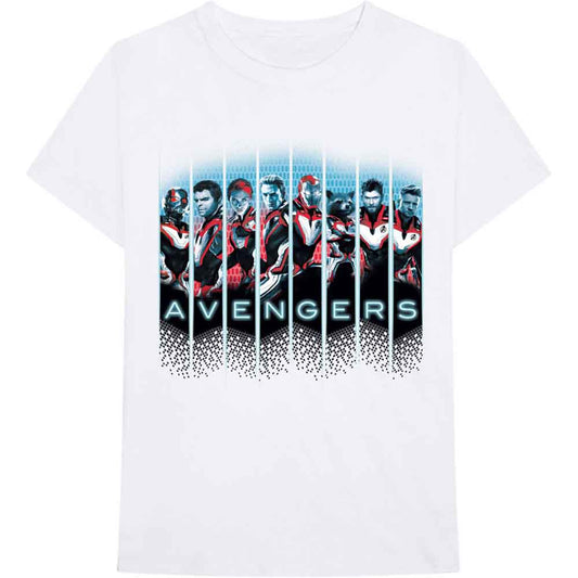 Marvel Comics Avengers Portraits White