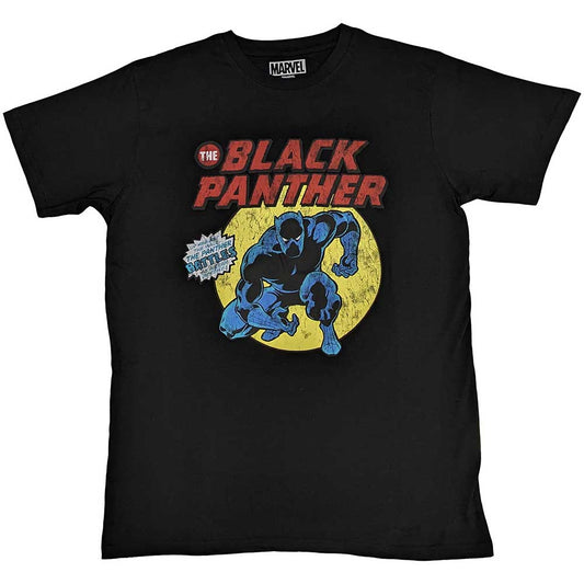 Marvel Comics Black Panther Retro Comic Black