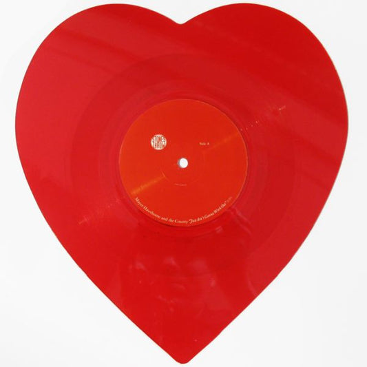 Mayer Hawthorne Just Ain't Gonna Work Out b/w When I Said Goodbye - 7" (Heart) (Red Vinyl)