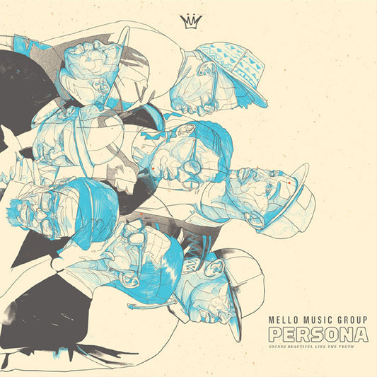 Mello Music Group Persona (CLEAR & COLOR RORSCHACH VINYL)