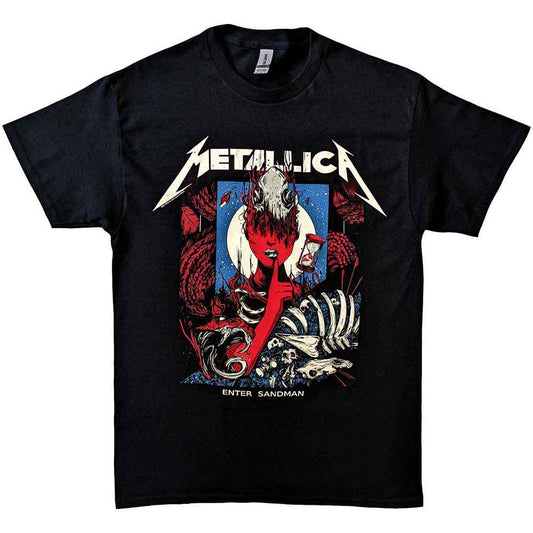 Metallica Enter Sandman Poster Black