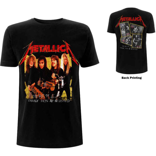 Metallica Garage Photo Yellow Black