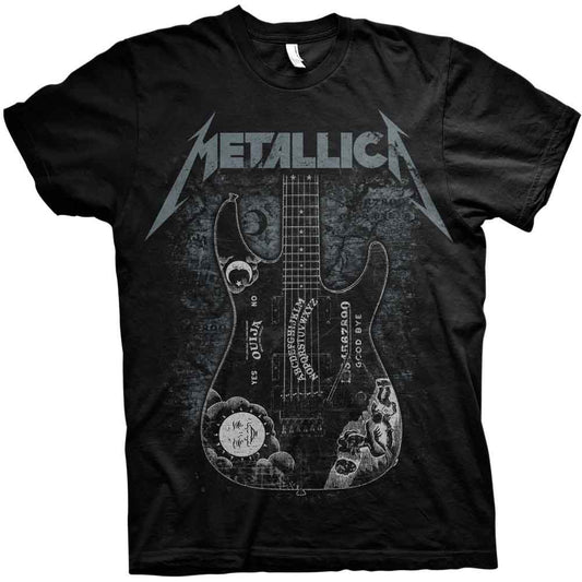 Metallica Hammett Ouija Guitar Black