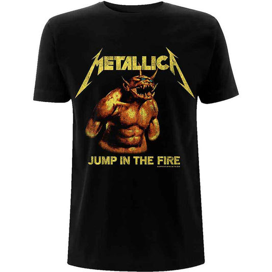 Metallica Jump In The Fire Vintage Black