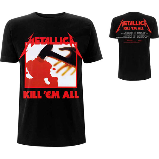 Metallica Kill 'Em All Tracks Black