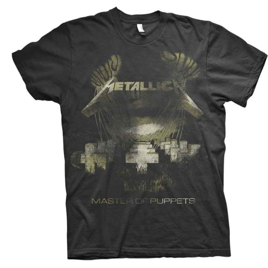 Metallica Master of Puppets Distressed Black