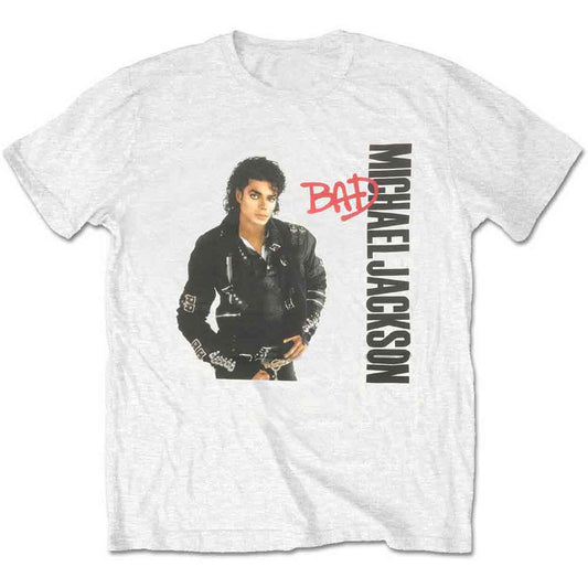 Michael Jackson Bad White