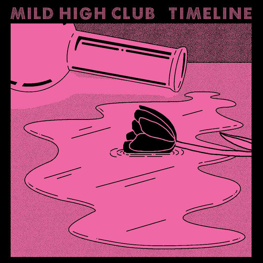Mild High Club Timeline (WHITE WITH PINK, BLACK & BLUE SPLATTER VINYL)
