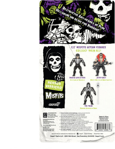 Misfits Super7 - Misfits - Vintage Figures Wv1 - Danzig (Skeleton Shirt) (Large Item, Collectible, Figure, Action Figure)