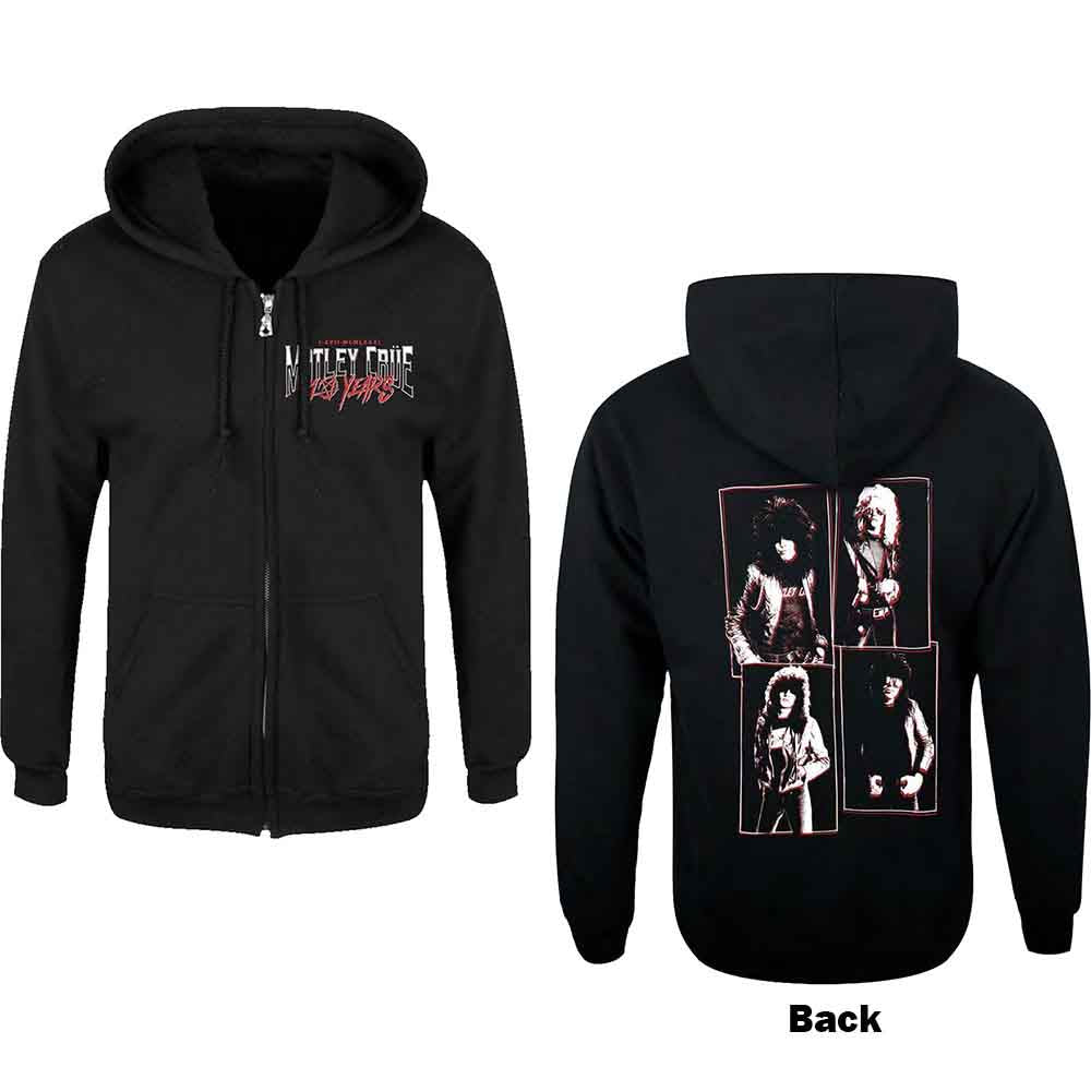 Motley Crue 40 Years Black