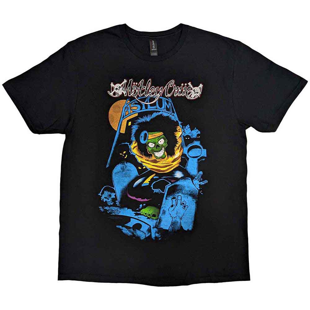 Motley Crue Feelgood Graveyard Vintage Black