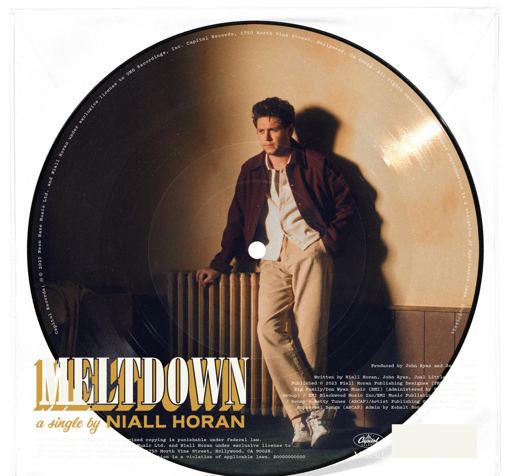 Niall Horan Meltdown (Picture Disc Vinyl) [Import] (7" Single)