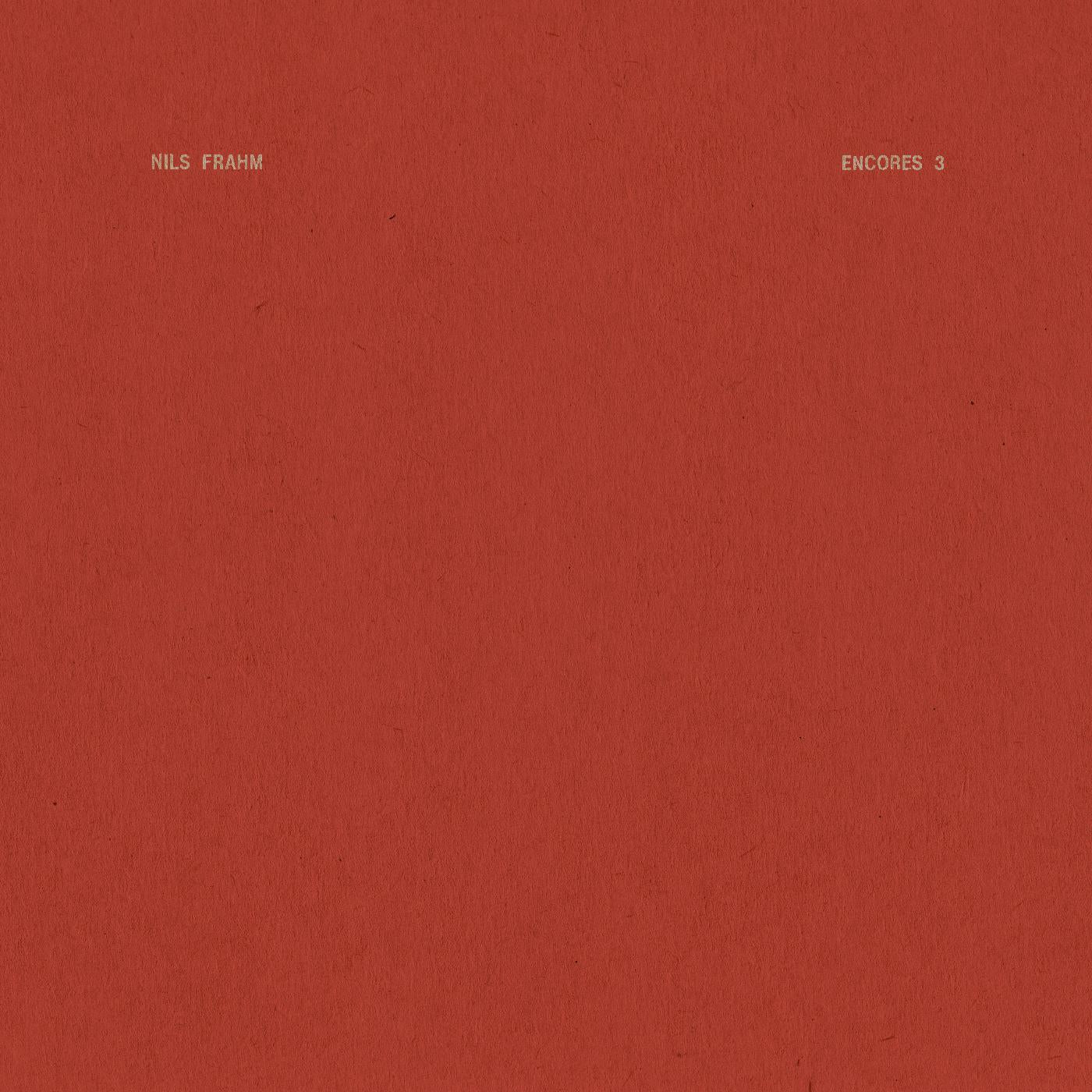Nils Frahm Encores 3